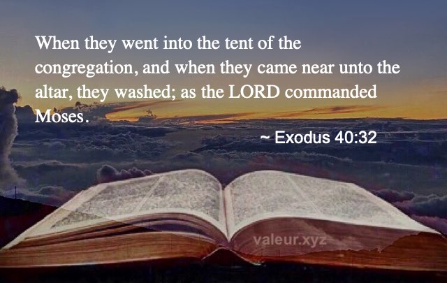 Exodus 40:32