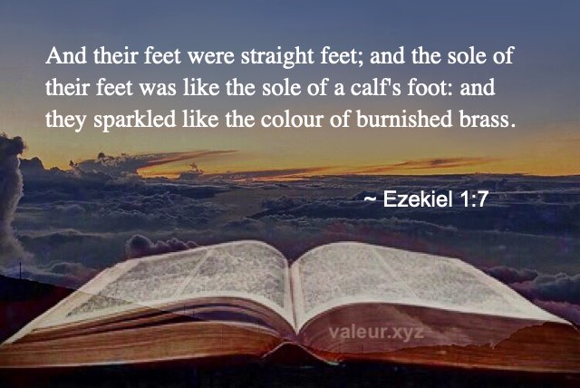 Ezekiel 1:7