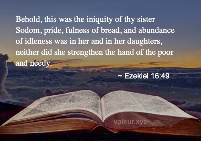 Ezekiel 16:49
