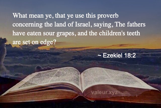 Ezekiel 18:2