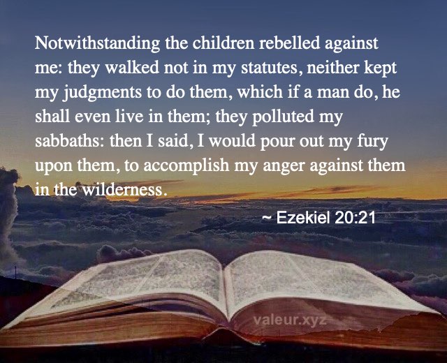 Ezekiel 20:21