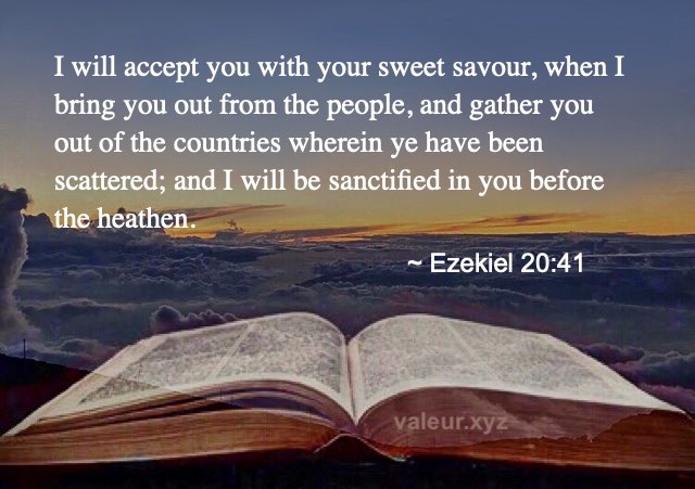 Ezekiel 20:41