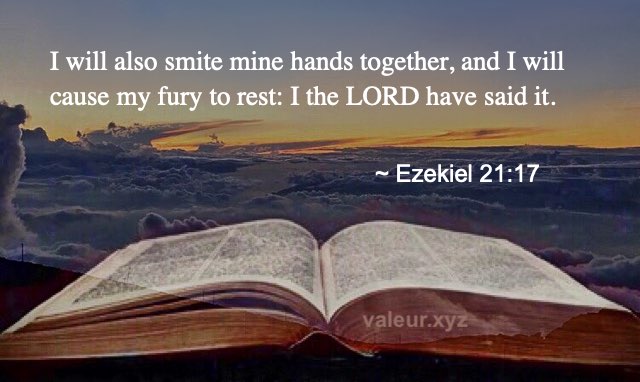 Ezekiel 21:17