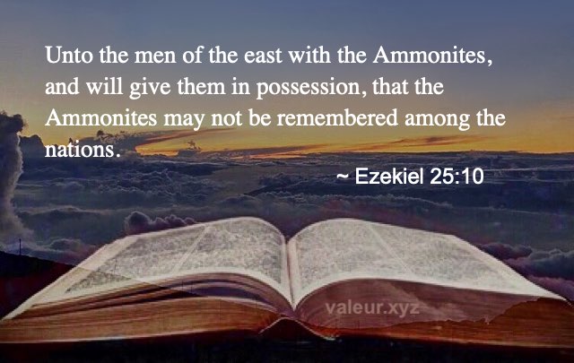 Ezekiel 25:10