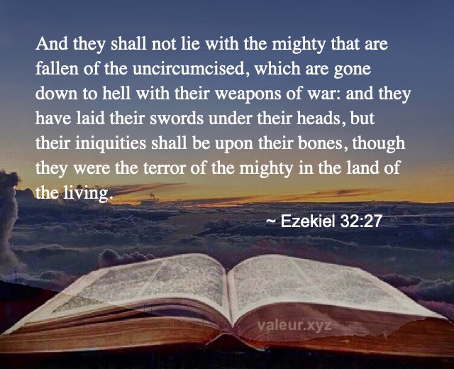 Ezekiel 32:27