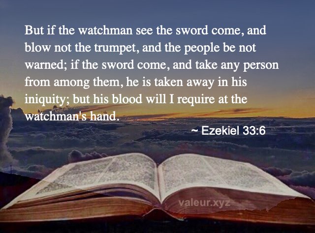 Ezekiel 33:6