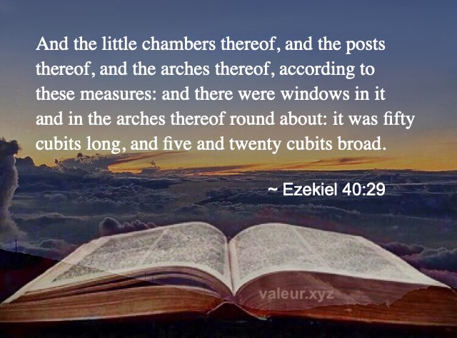 Ezekiel 40:29