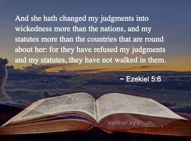 Ezekiel 5:6