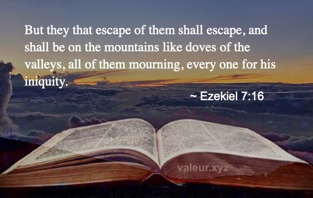 Ezekiel 7:16