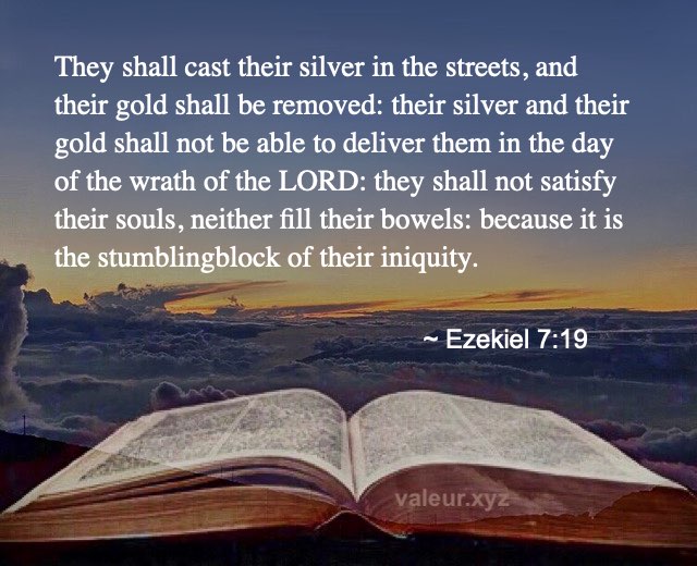 Ezekiel 7:19