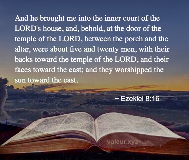 Ezekiel 8:16