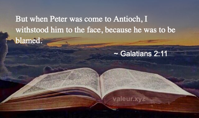 Galatians 2:11