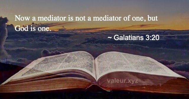 Galatians 3:20