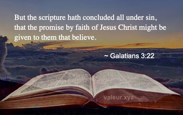 Galatians 3:22