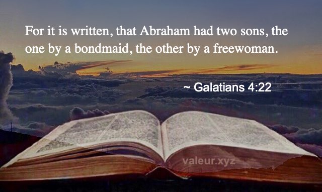 Galatians 4:22