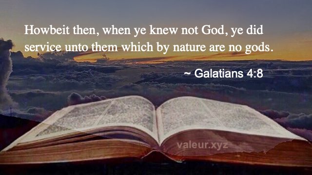 Galatians 4:8