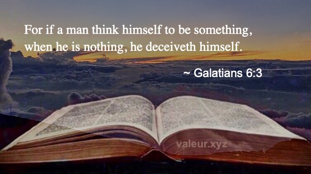 Galatians 6:3