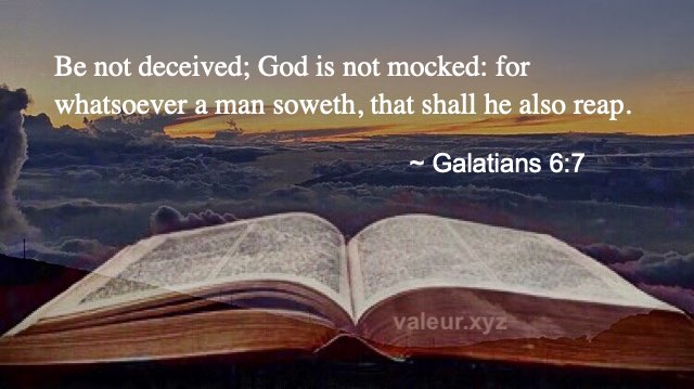 Galatians 6:7
