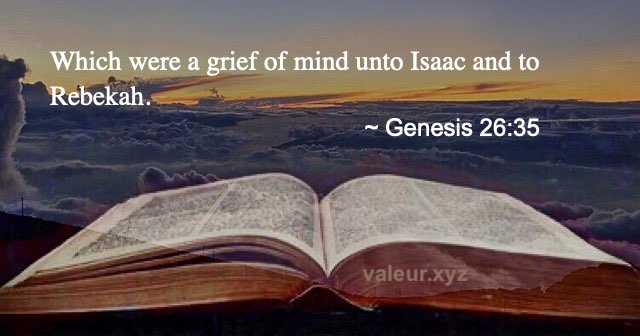 Genesis 26:35