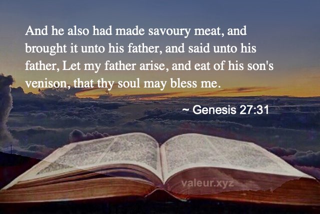 Genesis 27:31