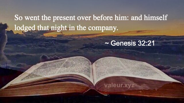 Genesis 32:21