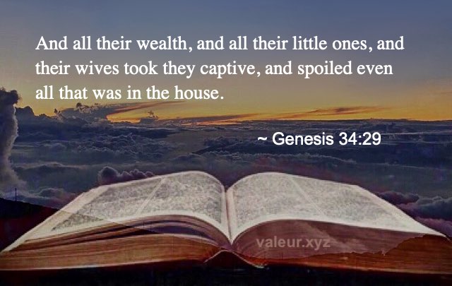 Genesis 34:29