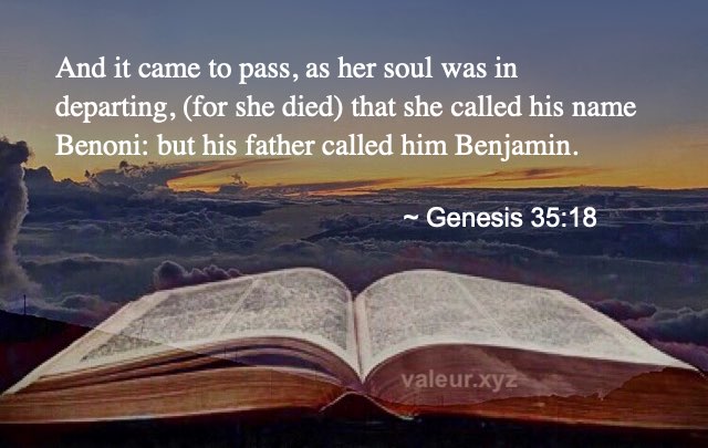 Genesis 35:18