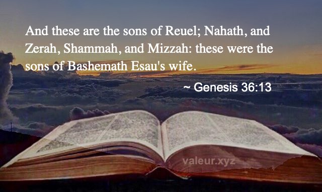 Genesis 36:13