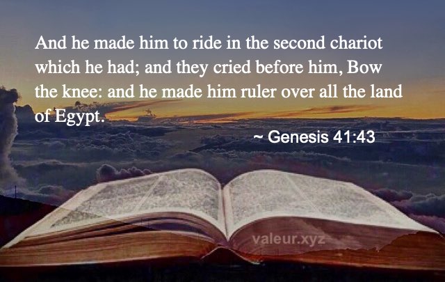 Genesis 41:43