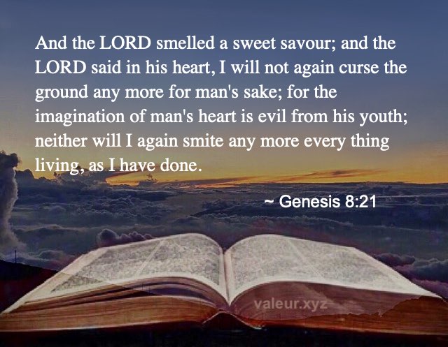 Genesis 8:21 Genesis 8:21