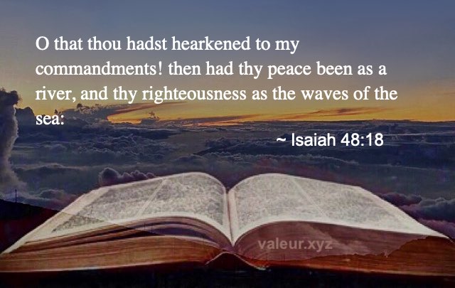Isaiah 48:18