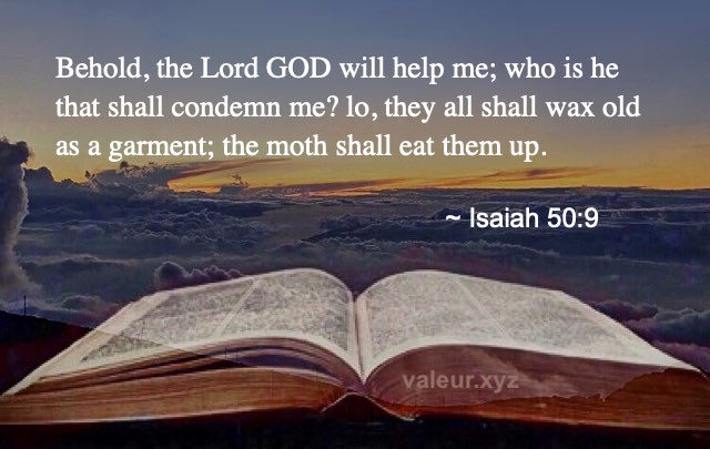 Isaiah 50:9