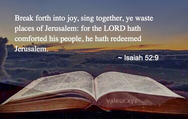 Isaiah 52:9