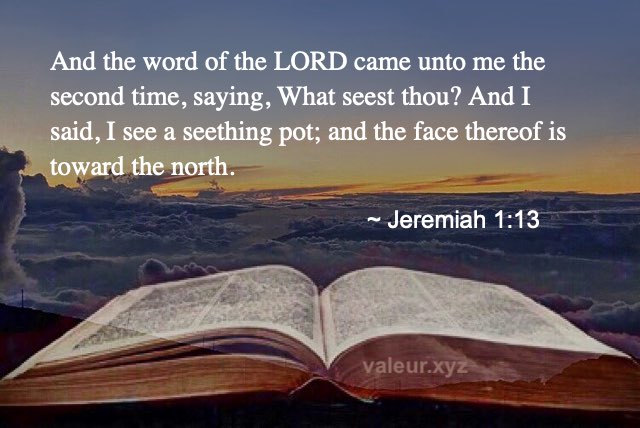 Jeremiah 1:13