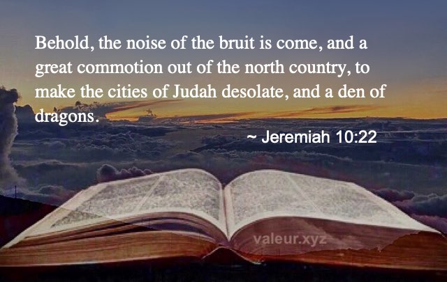 Jeremiah 10:22