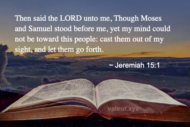 Jeremiah 15:1