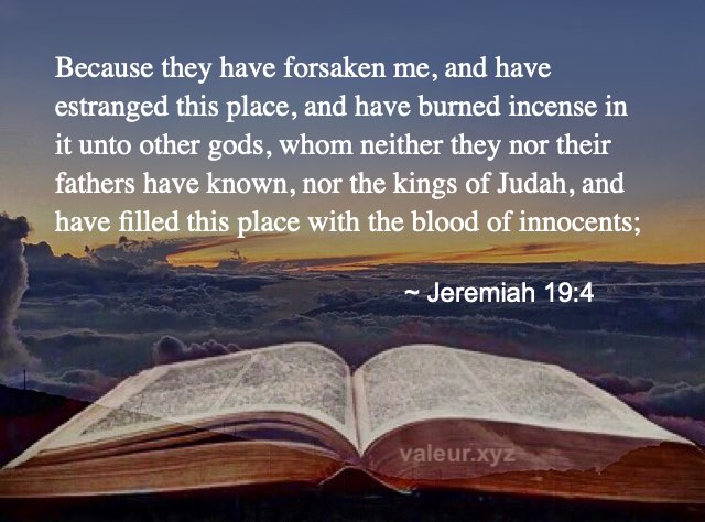 Jeremiah 19:4