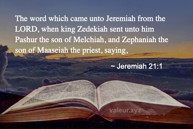 Jeremiah 21:1