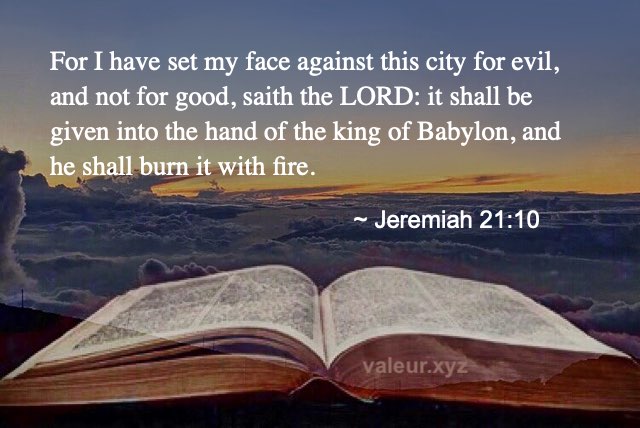 Jeremiah 21:10