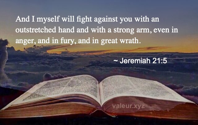 Jeremiah 21:5