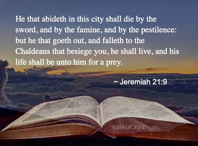 Jeremiah 21:9