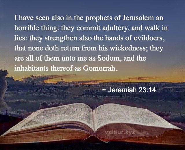 Jeremiah 23:14