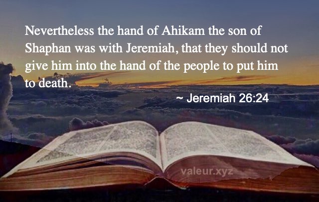 Jeremiah 26:24