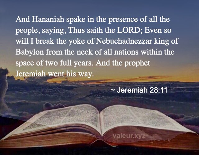 Jeremiah 28:11