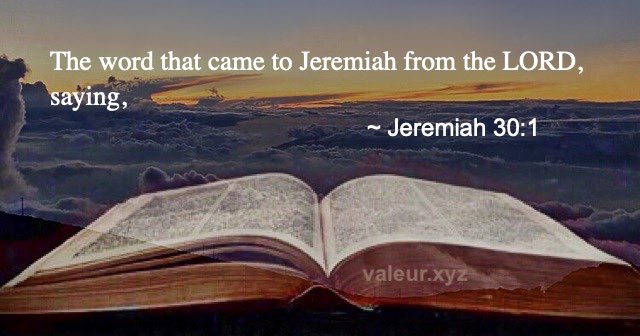 Jeremiah 30:1