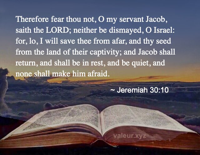 Jeremiah 30:10