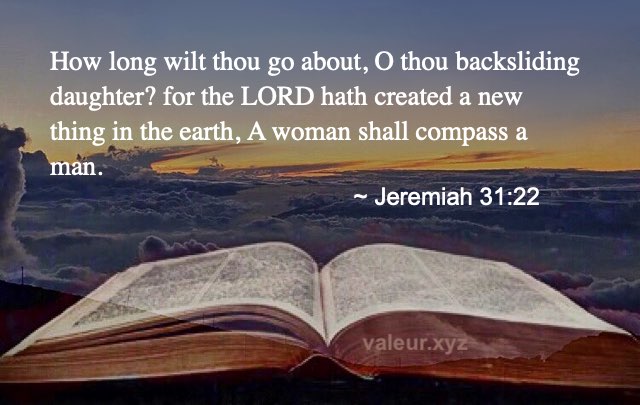 Jeremiah 31:22