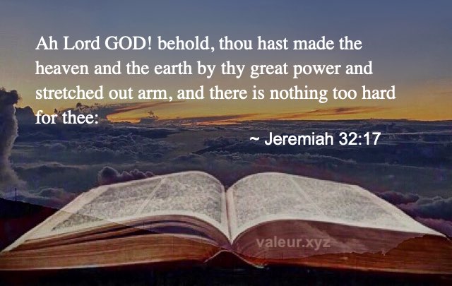 Jeremiah 32:17