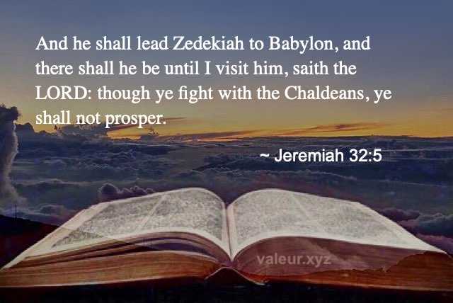 Jeremiah 32:5