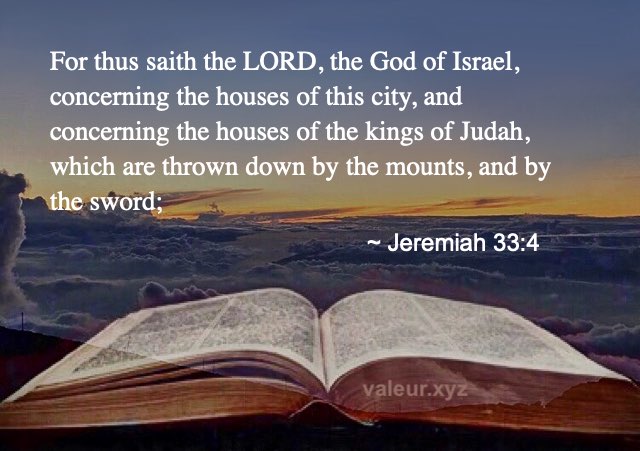 Jeremiah 33:4